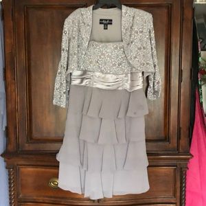 Mother of the bride dress.